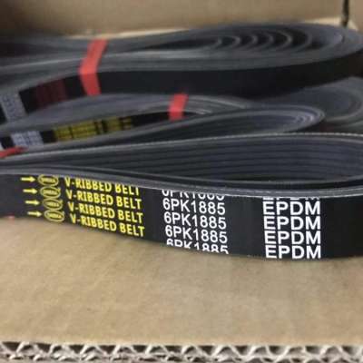 [ONEKA]Black rubber auto factory pu streth rubber for sale 6pk1885