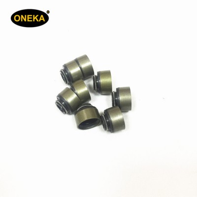 [ONEKA] 22224-23500 FIT FOR HYUNDAI GETZ 1.3 1.6 ACCENT 1.5 SANTA FE 2.7 ENGINE VALVE STEM OIL SEAL 8 PCS